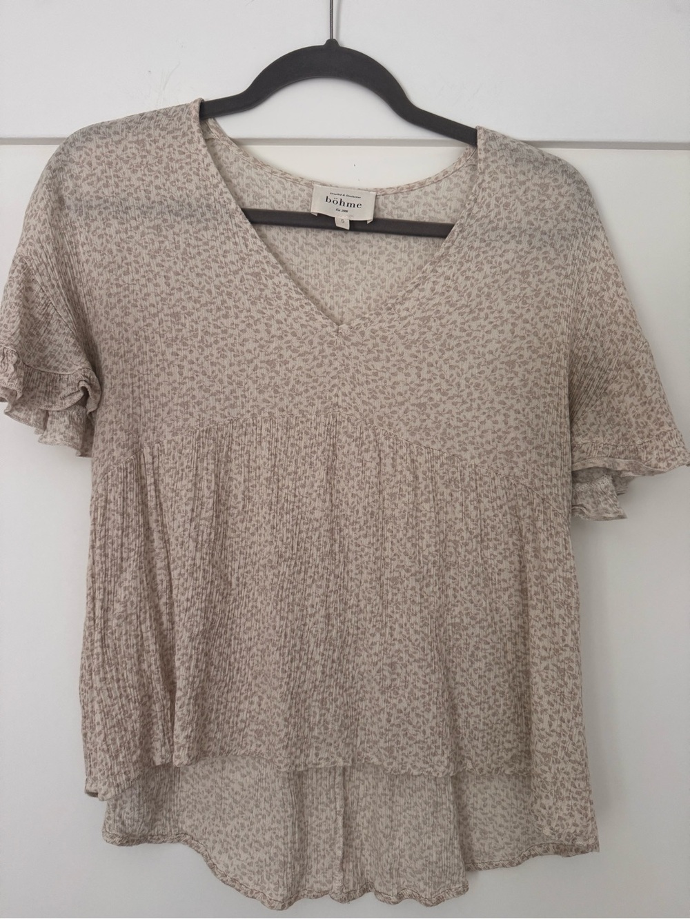 Bohme Blouse Size Small